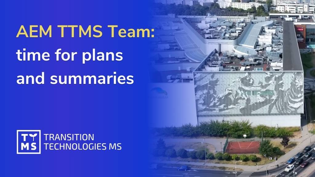 AEM TTMS Team: time for plans and summaries