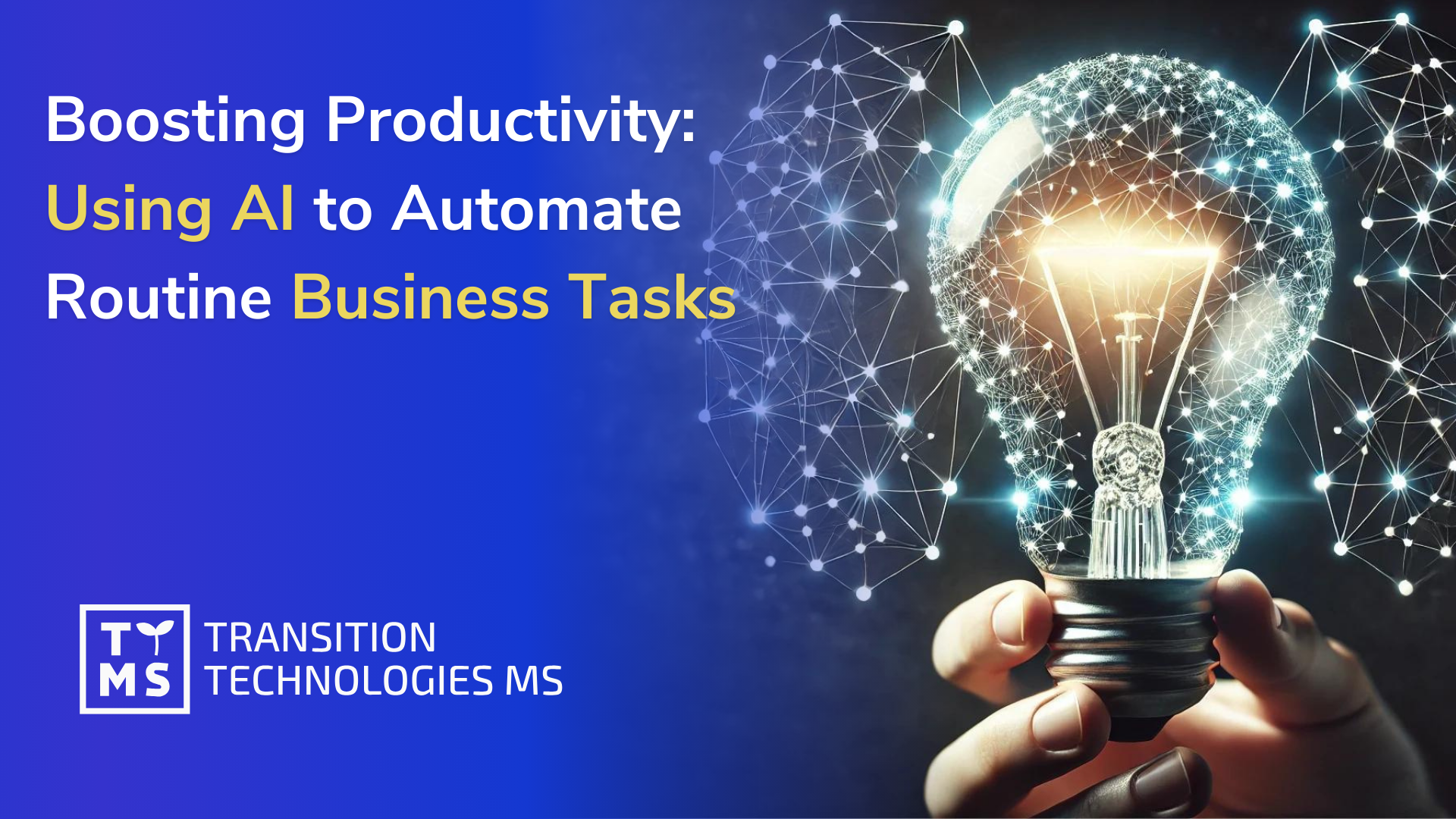 Boosting Productivity: Using AI to Automate Routine Business Tasks