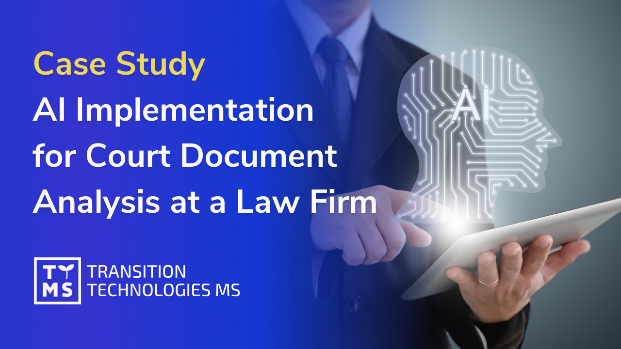 AI Implementation for Court Document Analysis at a Law Firm