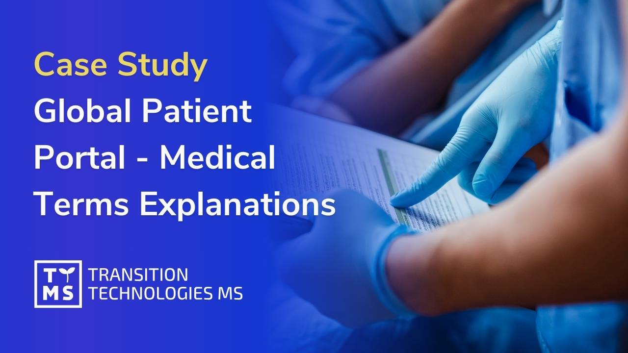Case Study in Patient Portal Improvement – Medical Terms Explanation