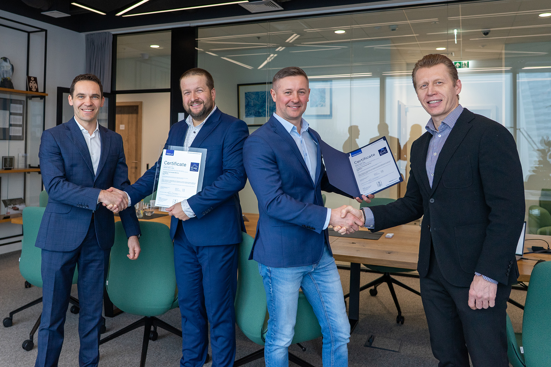 TTMS pierwszą firmą w Polsce z certyfikatem ISO/IEC 42001 (AIMS)