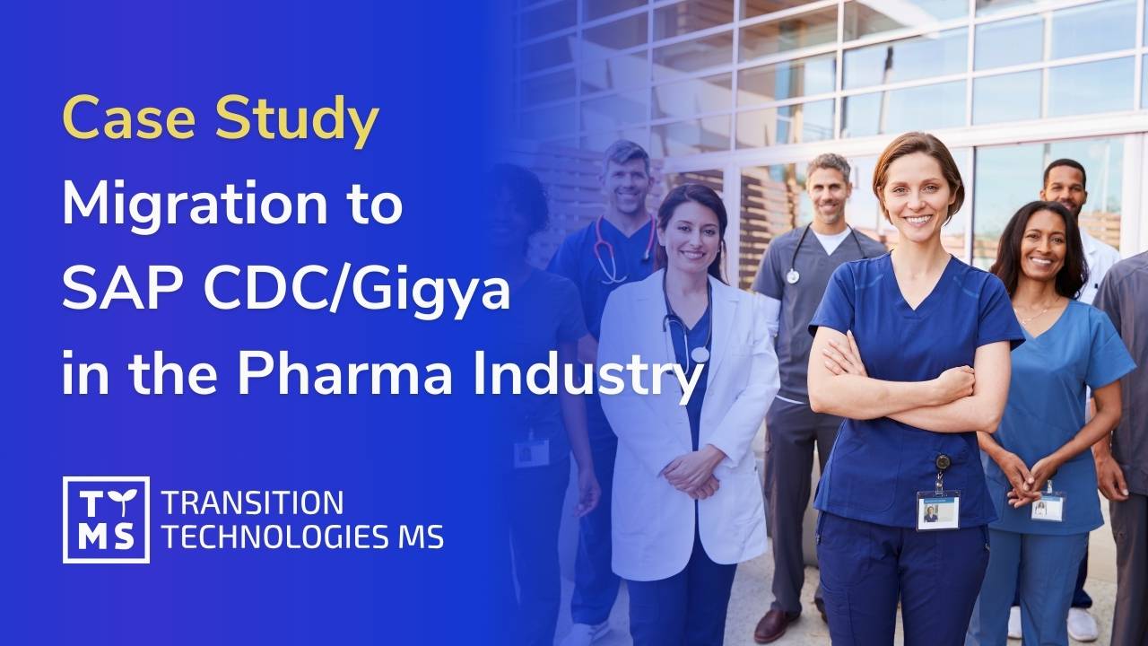 SAP CDC/Gigya Pharma Migration Case Study