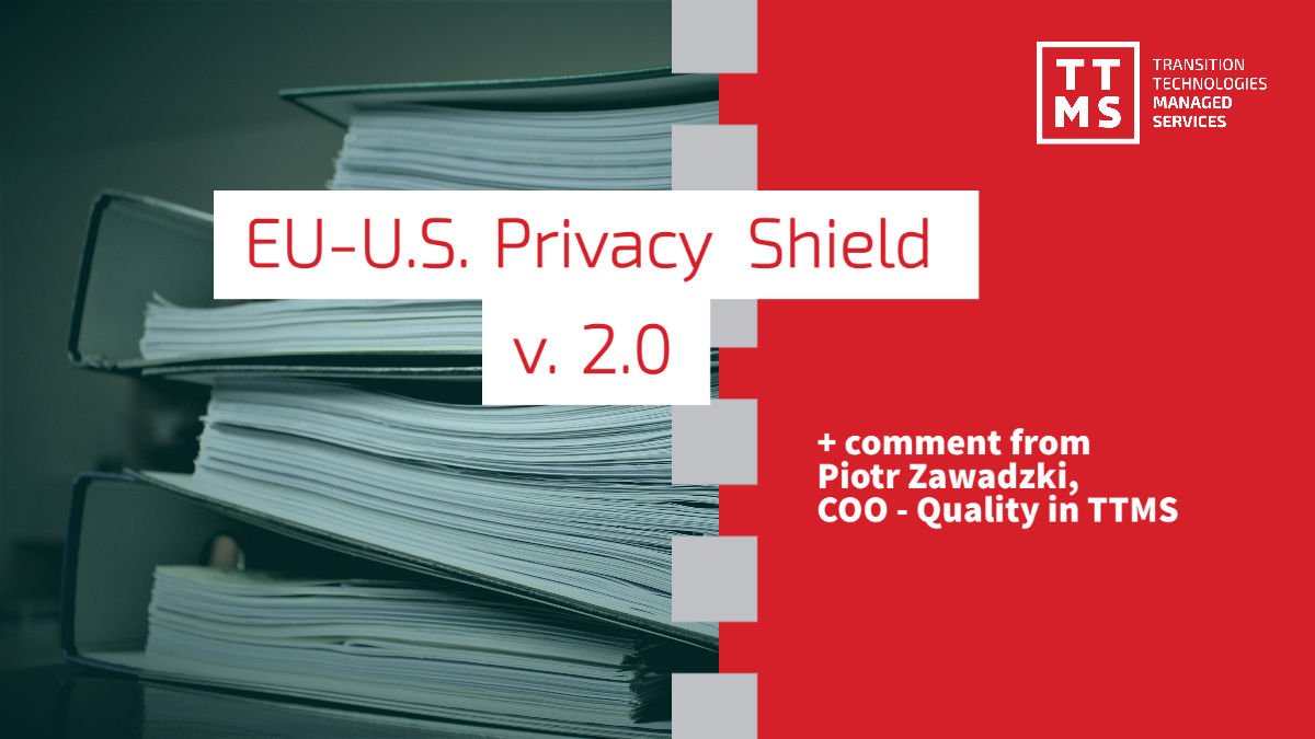EU-U.S. privacy shield, our comment