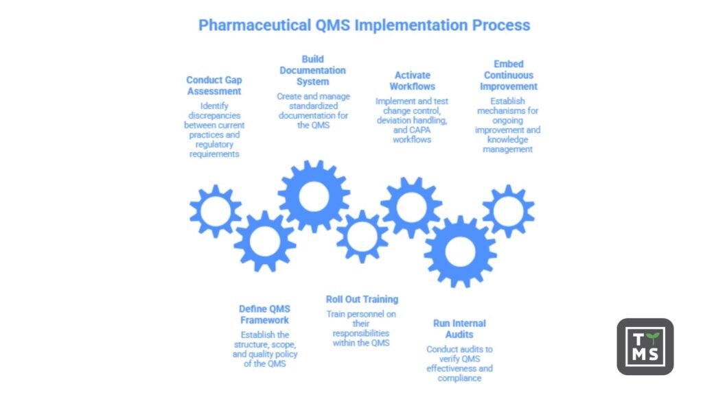 Pharmaceutical QMS Implementation Process