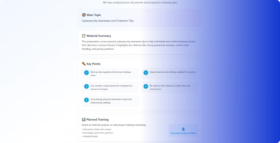 AI for eLearning