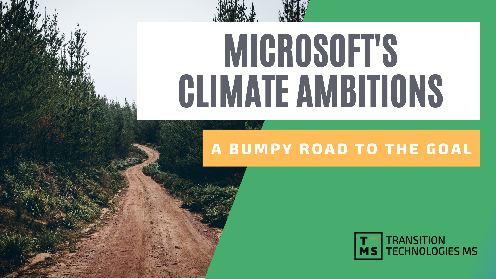 Microsoft’s climate ambitions – a bumpy road to the goal