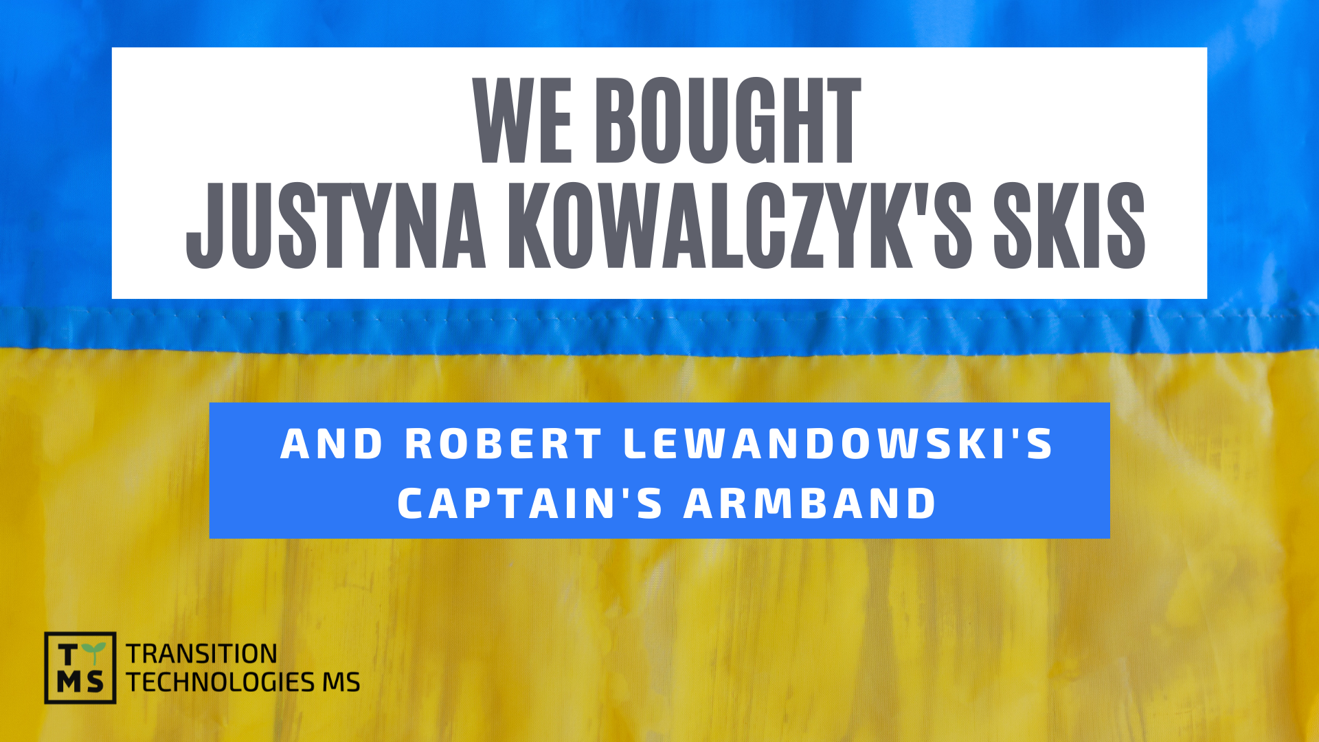 The band of “Lewy” and Justyna Kowalczyk’s skis – already in our hands!