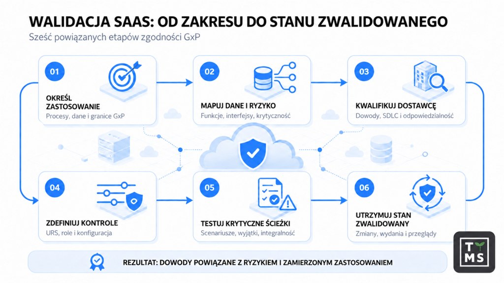 Walidacja systemów SaaS w farmacji krok po kroku